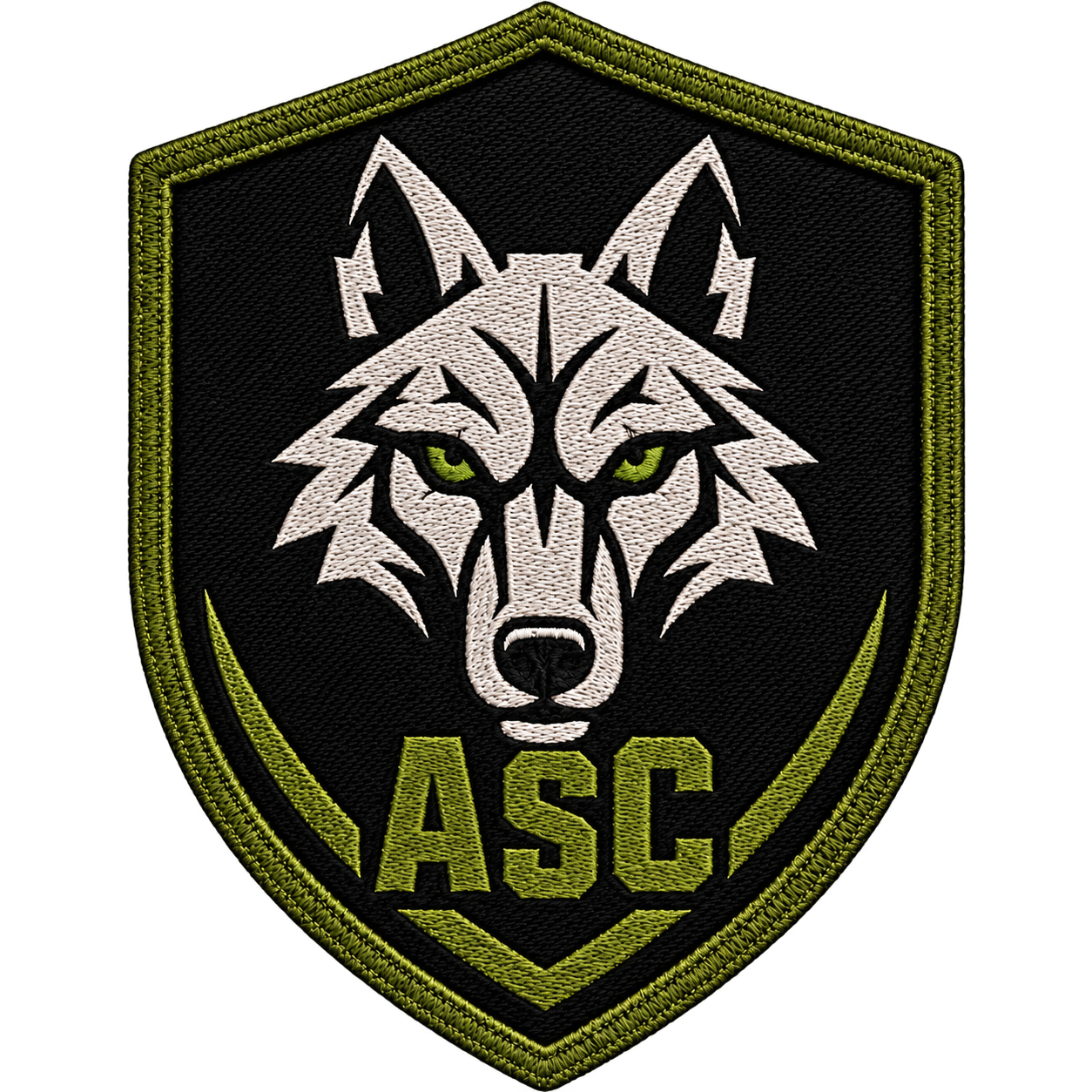 ASC wolf shield insignia